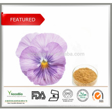 Suplemento alimenticio, ingredientes cosméticos Viola Tricolor, ext.Pansy Extract 10: 1 20: 1